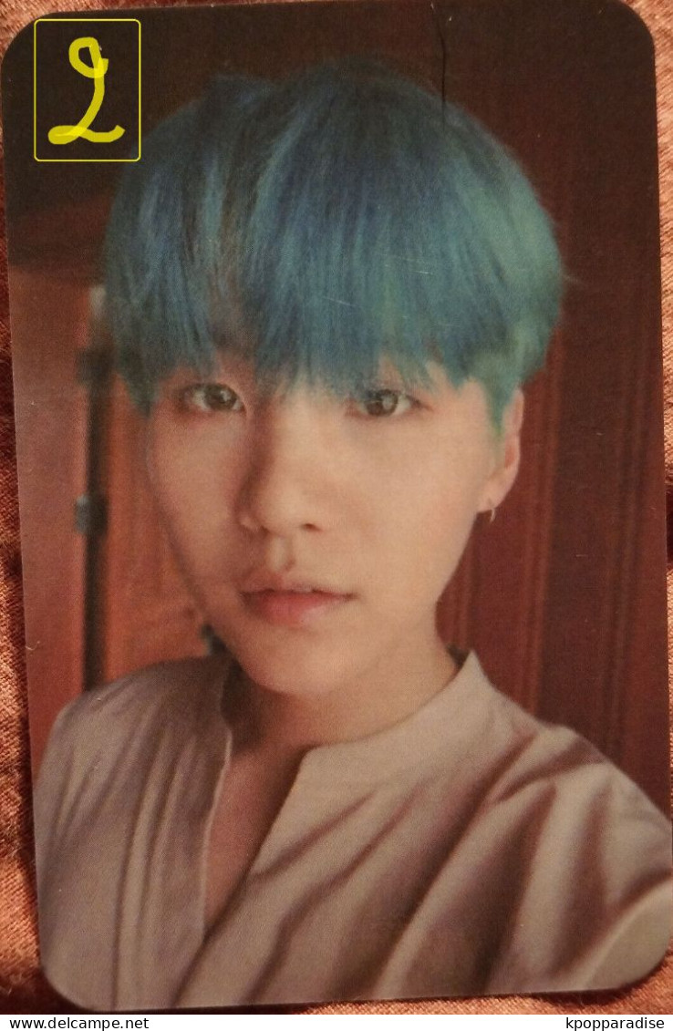 Photocard BTS Love Yourself   Suga - Objets Dérivés