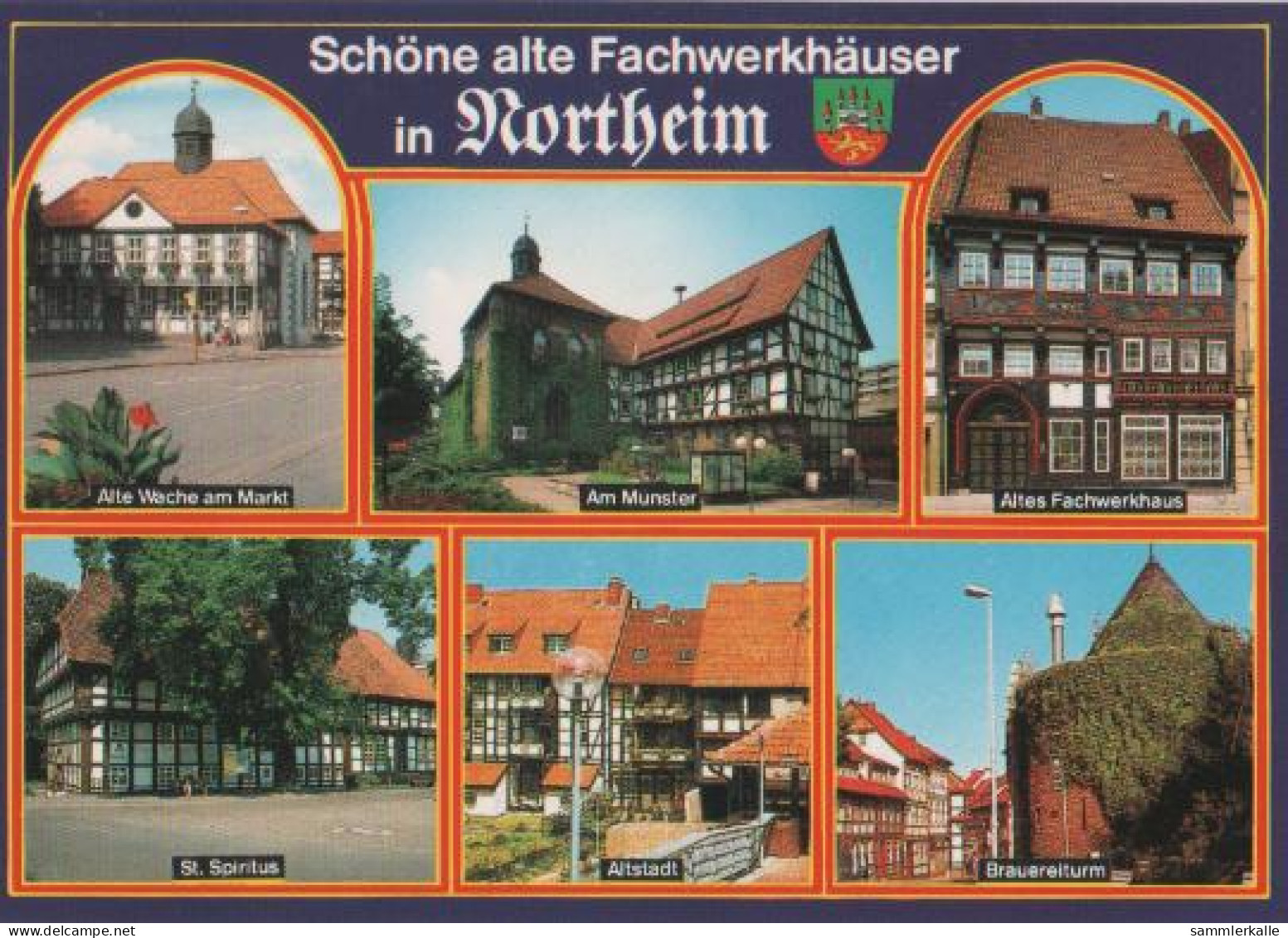 12716 - Alte Fachwerkhäuser In  Northeim - Ca. 1985 - Northeim