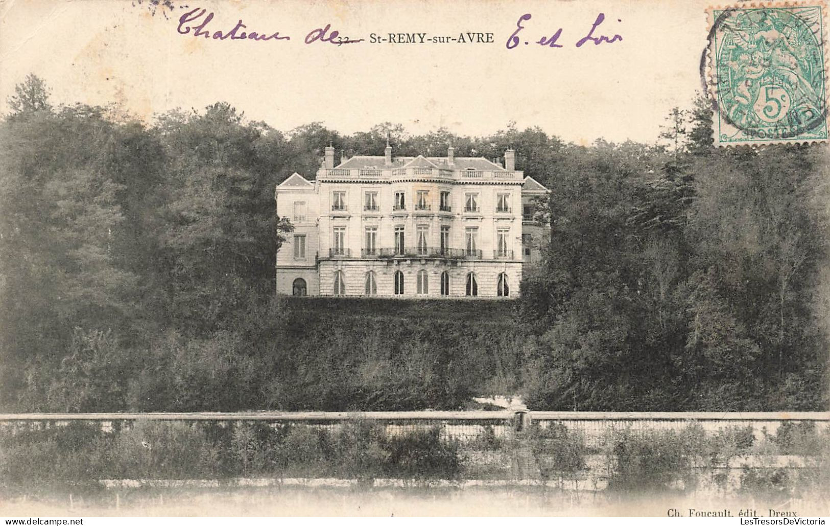 FRANCE - Saint Rémy Sur Avre - Château - Carte Postale Ancienne - Sonstige & Ohne Zuordnung