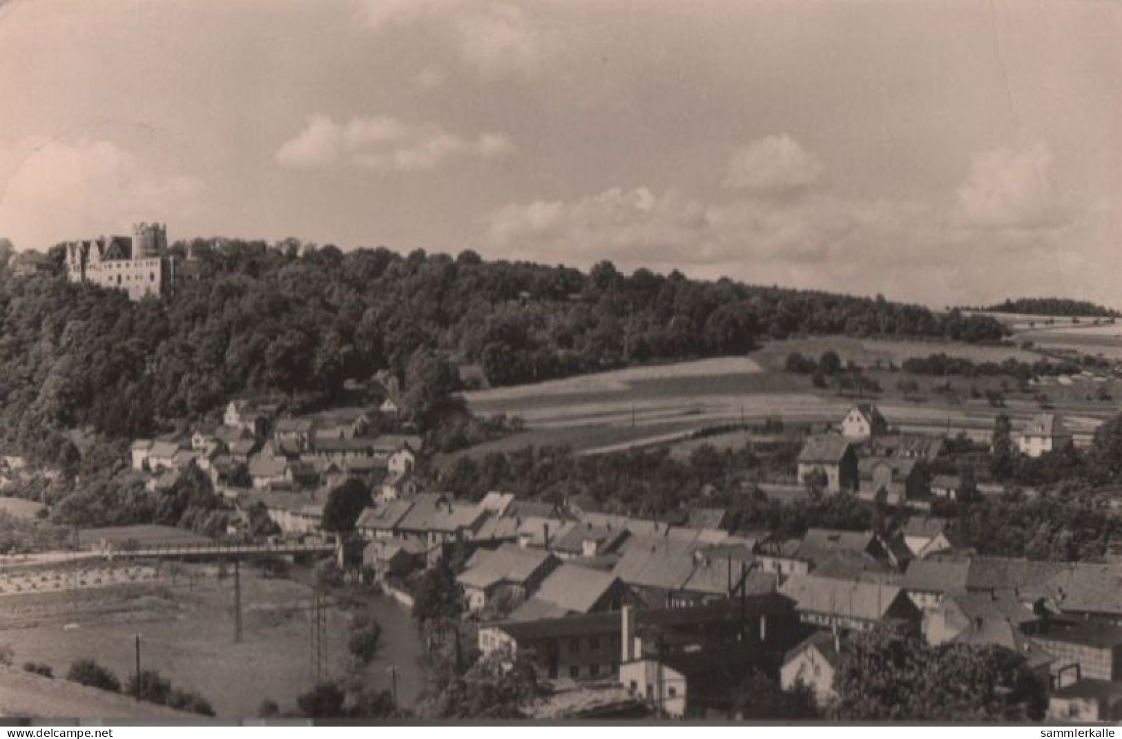 57654 - Kranichfeld - Teilansicht Mit Oberschloss - 1964 - Kranichfeld
