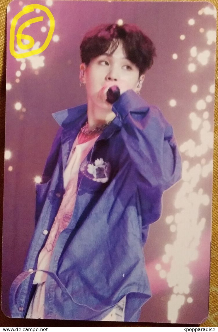 Photocard BTS Map Of The Soul 7 The Journey Suga - Varia