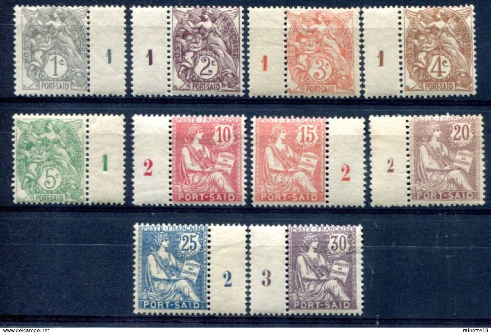 Port-Said        20/29 ** Avec Millésimes - Unused Stamps
