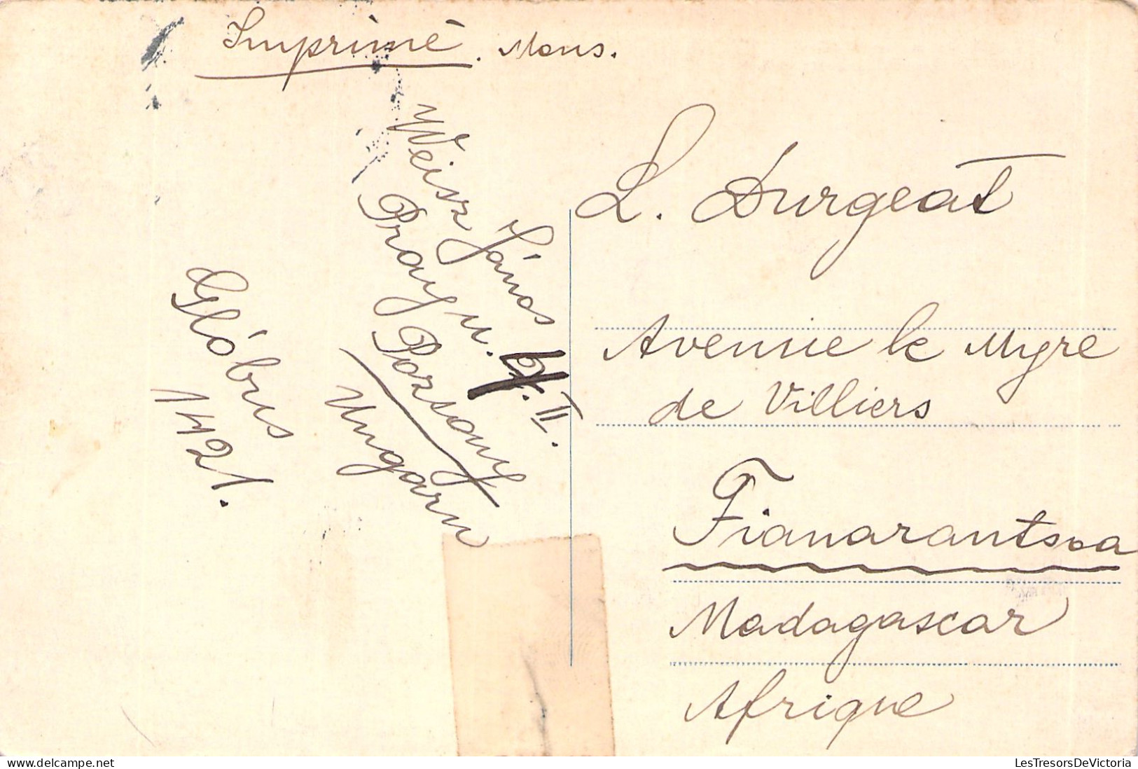 Slovaquie - Pozsony - Pressburg - Dik Malom - Barque Sur L'eau - Carte Postale Ancienne - Slovacchia