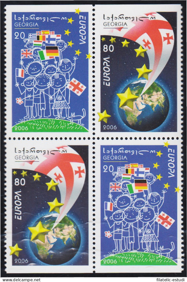 Georgia 409/10 2006 Europa La Integración MNH - Géorgie