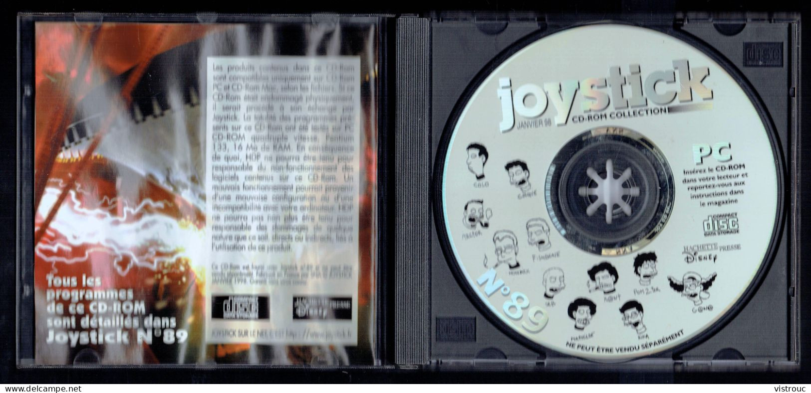 CD-ROM "JOYSTICK 89" - Janvier 1998. - Other Formats