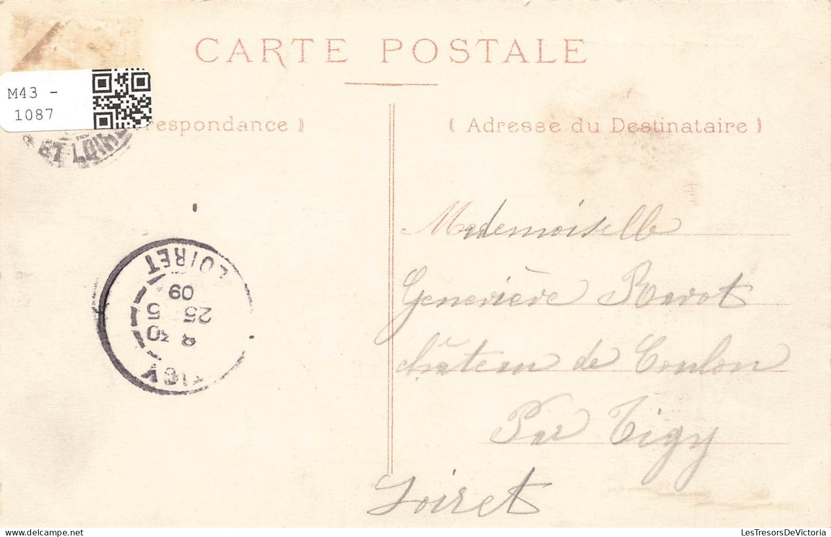 FRANCE - Amboise - Le Château - Vue Générale - Carte Postale Ancienne - Amboise