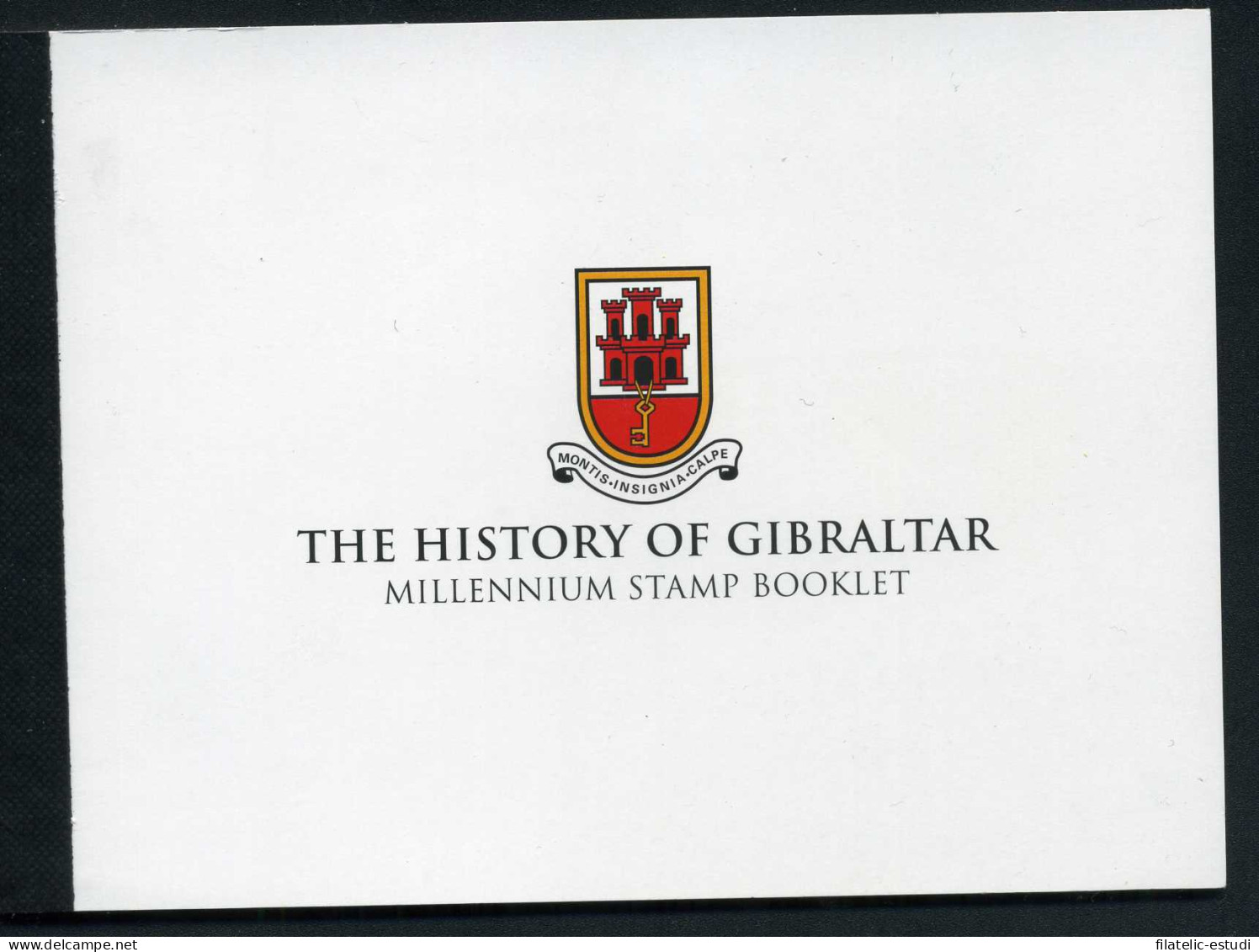 Gibraltar - Nº C 919 2000 Milenario Historia De Gibraltar Carnet De Prestigio  - Gibraltar