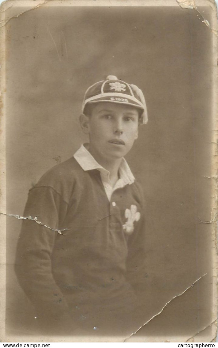 Bowler Young Man Portrait - Bocce
