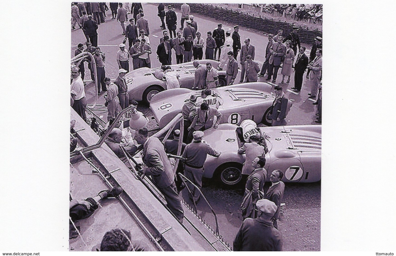 24 Heures Du Mans 1952  -  Equipe Talbot-Lago T26 Spider  -  Pilotes:Pierre Levegh/Pierre Leyrat   -  15x10cms PHOTO - Le Mans