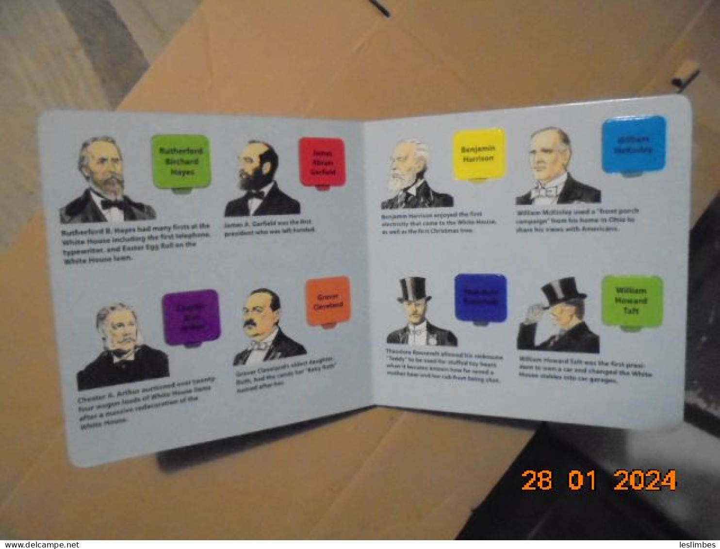 US Presidents: An Educational Lift-a-flap Book - Clever Factory 2008 - Boeken Voor De Kleinsten