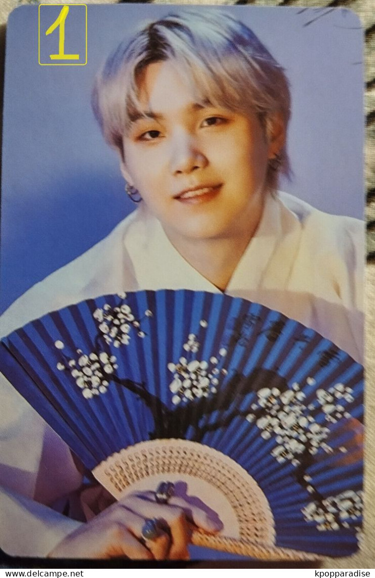 Photocard BTS Dalmajung 2021 Suga - Objetos Derivados