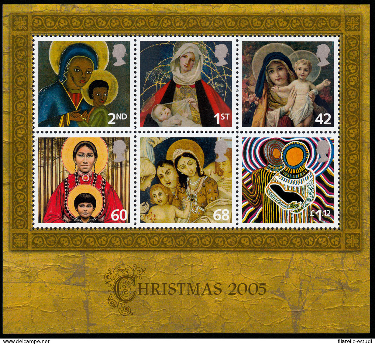 Gran Bretaña HB 36 2005 Navidad MNH - Blocs-feuillets