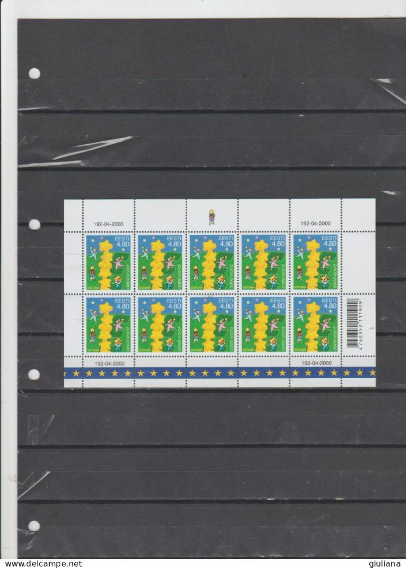 Estonia 2000 - (Yvert)   MF/358**  "Europa Cept." - 2000