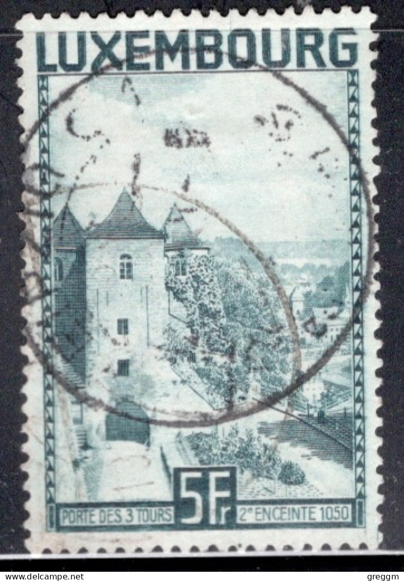 Luxembourg 1934 Single Landscape Postage Stamp In Fine Used - Servizio