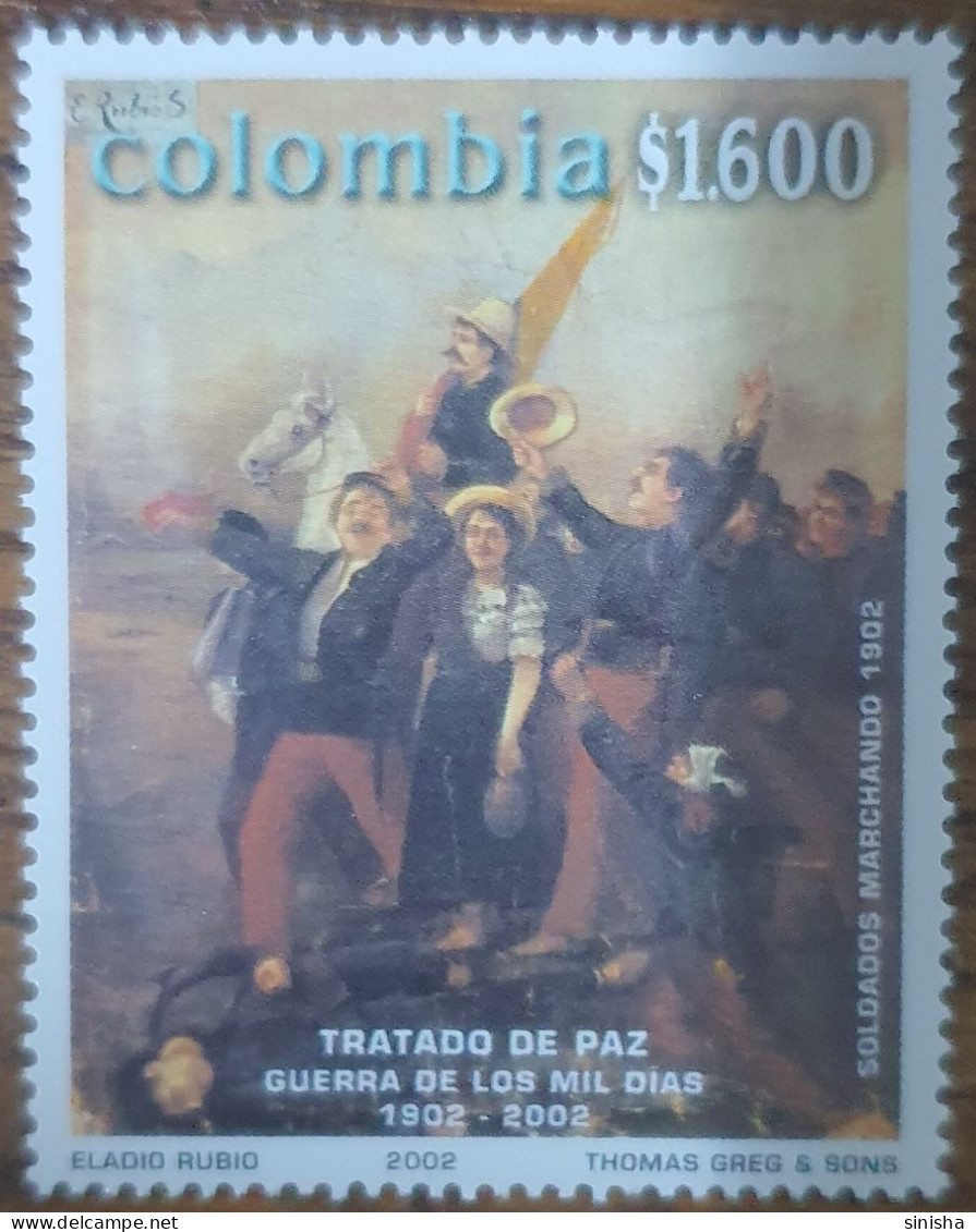 Colombia / 2002 Threat Of Peace - Colombia