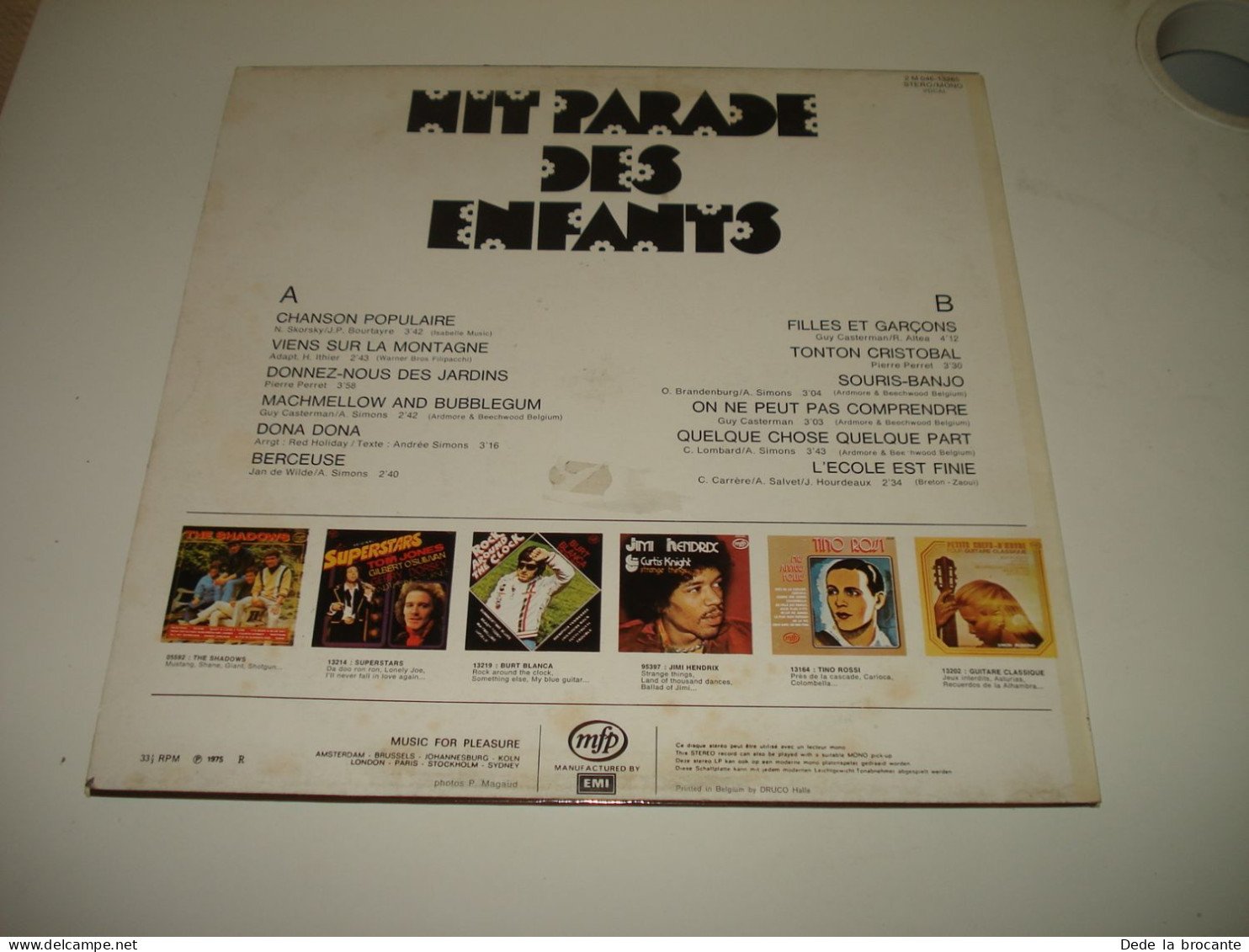 B14 / Les Gavroches – Hit-Parade Enfant 3 – LP -  2 M 046-13265 - BE  1975  M/EX - Children