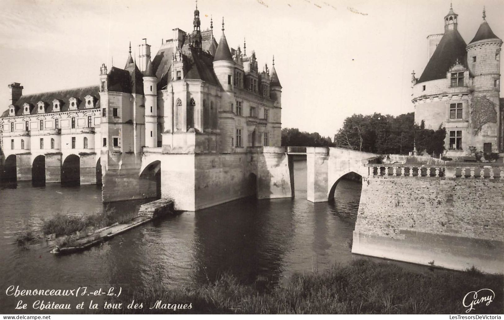 FRANCE - Chenonceaux - Le Château Et La Toux Des Marques - Carte Postale - Chenonceaux