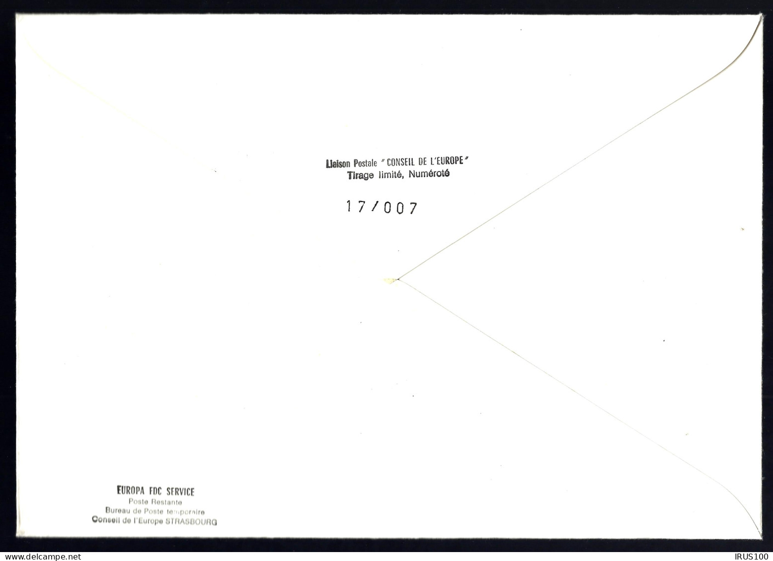 BLOC FEUILLET 1982 - JUGOSLAVIE - VIA CONSEIL DE L'EUROPE - Tirage Limité: 02/17 - (2 Enveloppes) - 1982