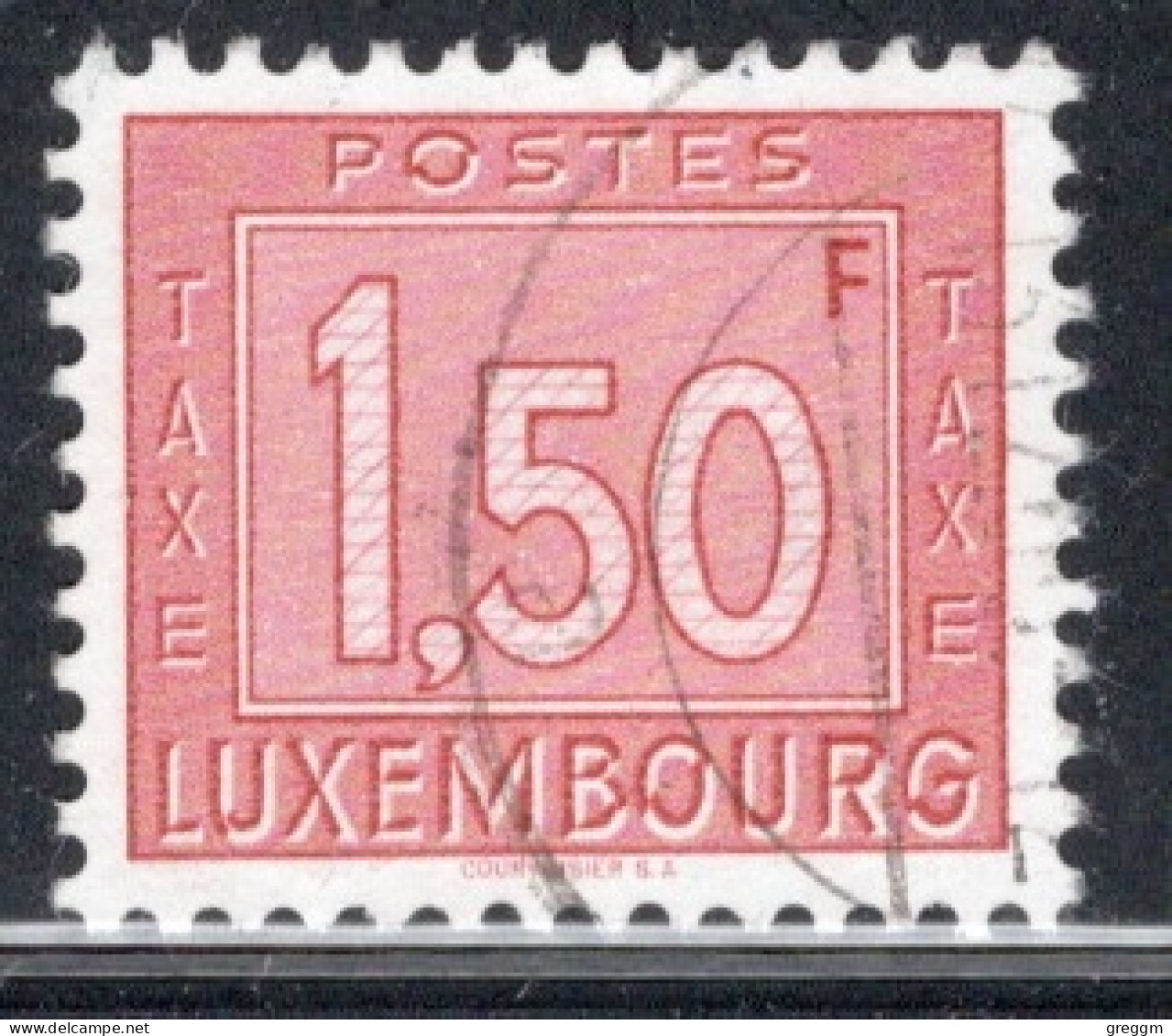 Luxembourg 1946 Single Numeral Stamps - New Design  In Fine Used - Taxes