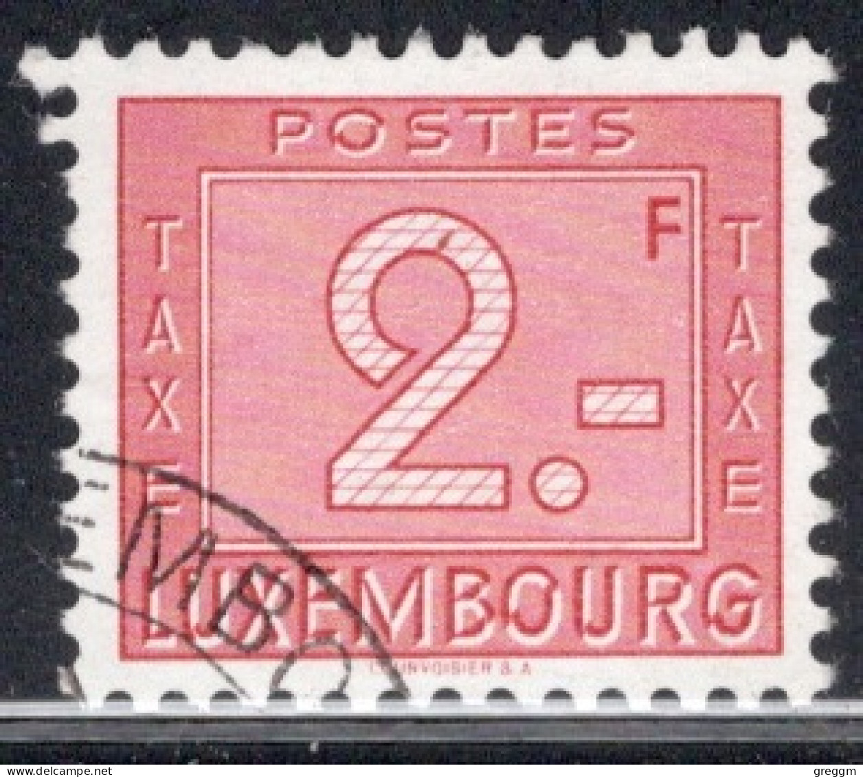 Luxembourg 1946 Single Numeral Stamps - New Design  In Fine Used - Segnatasse