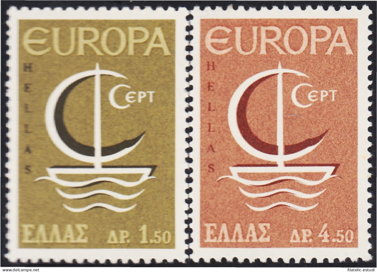 Grecia Greece 897/98 1966 Europa MNH - Sonstige & Ohne Zuordnung