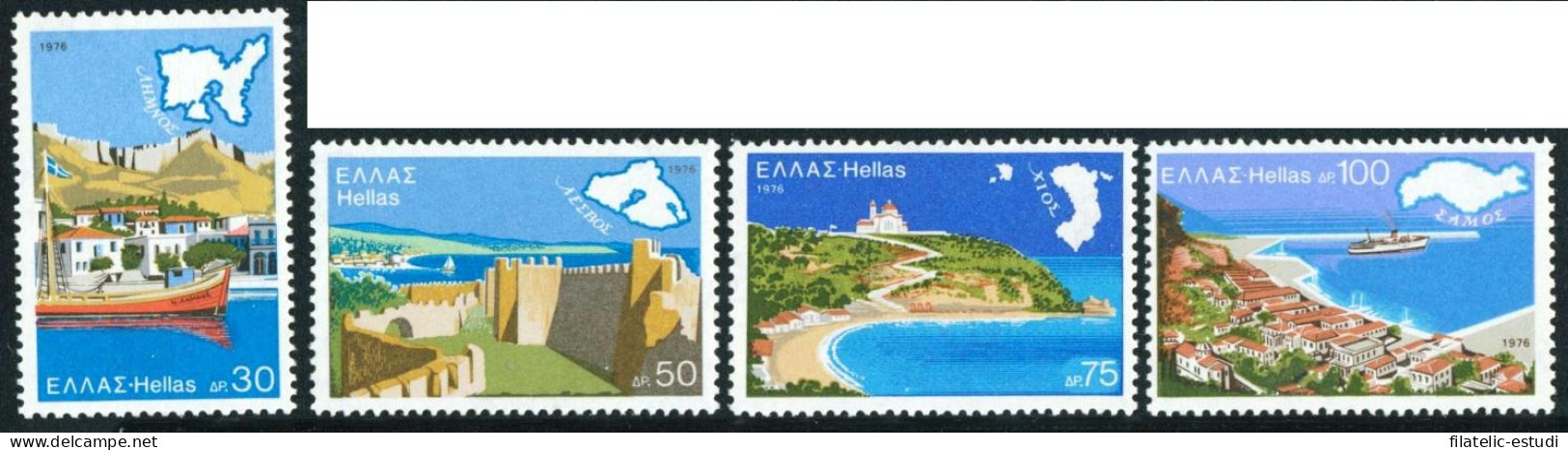 BA1/DEP4  Grecia Greece  Nº 1224/27  MNH - Andere & Zonder Classificatie