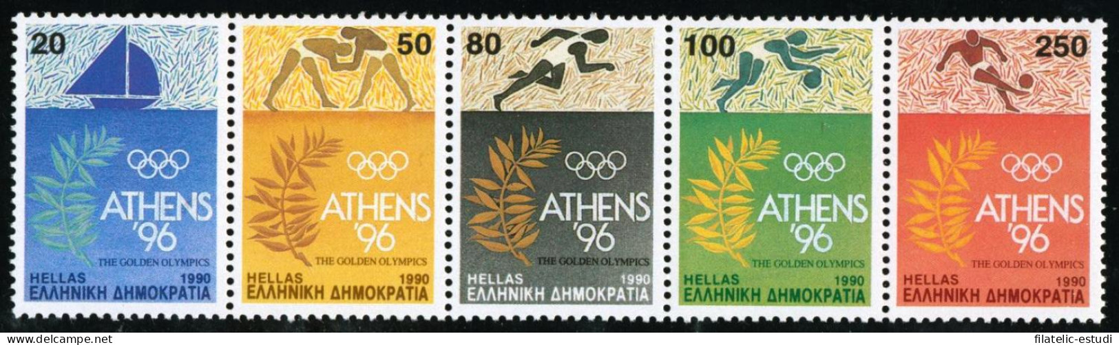 DEP4/S Grecia Greece  Nº 1735/39  1996  JJOO De Verano Athenas - Sonstige & Ohne Zuordnung