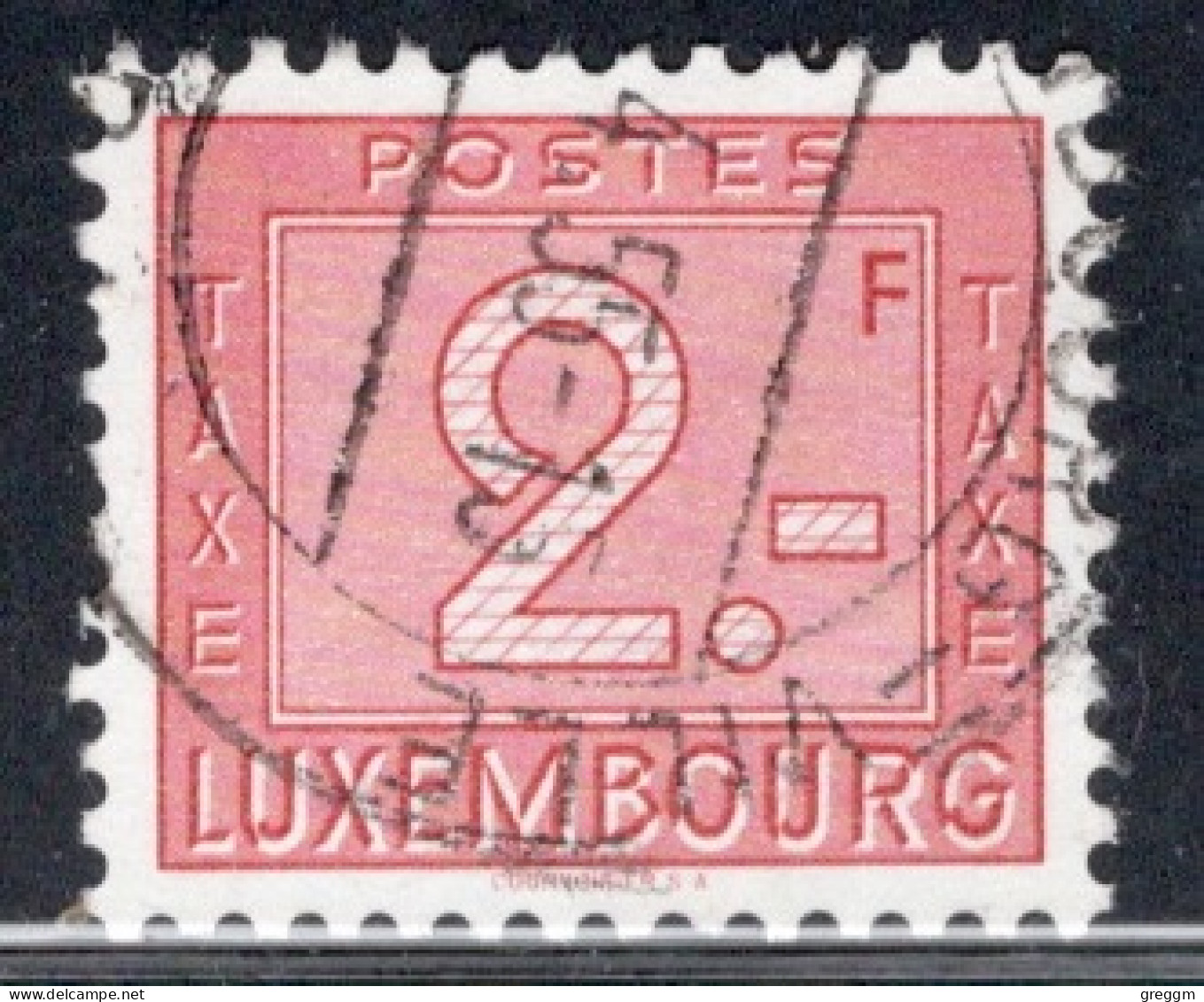 Luxembourg 1946 Single Numeral Stamps - New Design  In Fine Used - Taxes