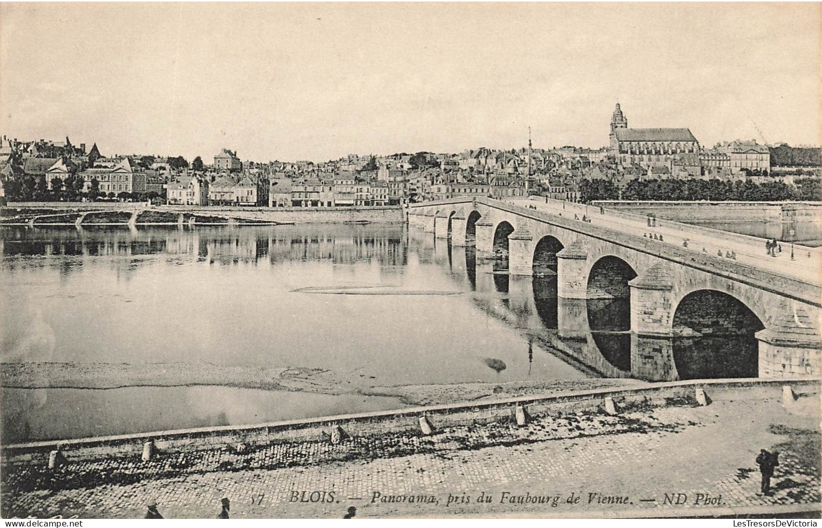 FRANCE - Blois - Panorama - Pris Du Faubourg De Vienne - Carte Postale Ancienne - Blois