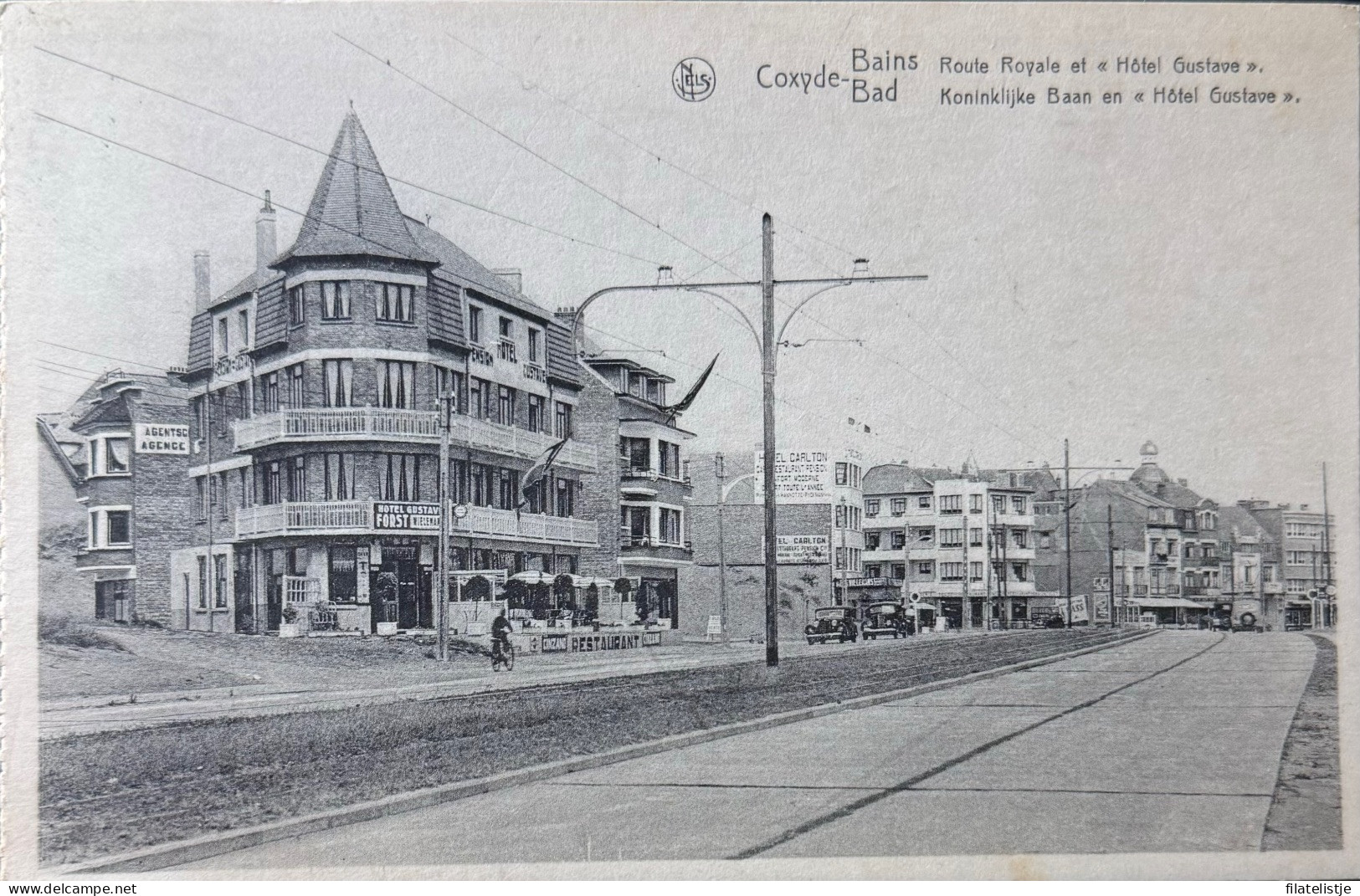 Koksijde  Koninklijke Baan En Hotel Gustave - Koksijde