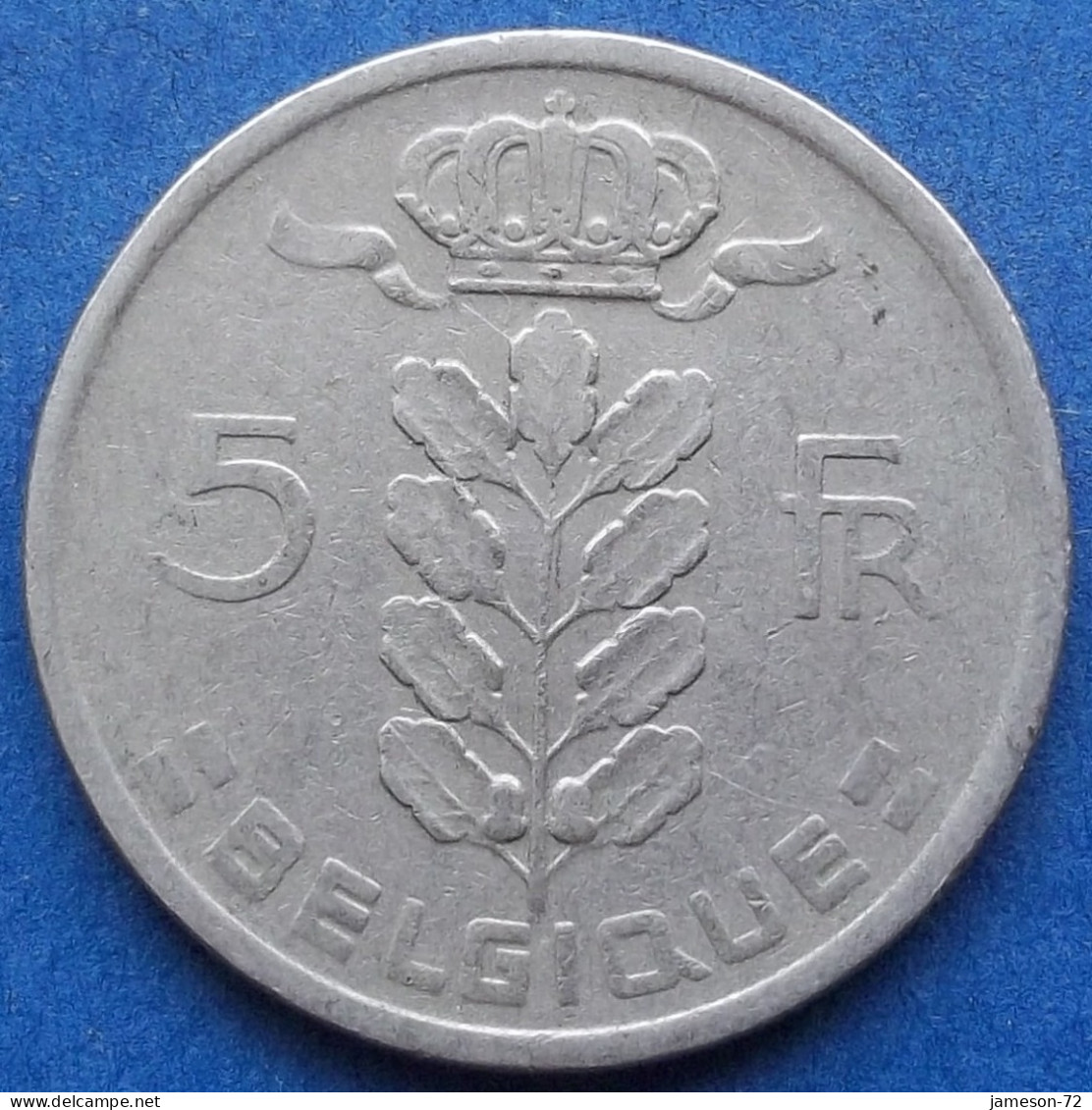 BELGIUM - 5 Francs 1949 French KM# 134.1 Leopold III (1934-1950) - Edelweiss Coins - 5 Francs