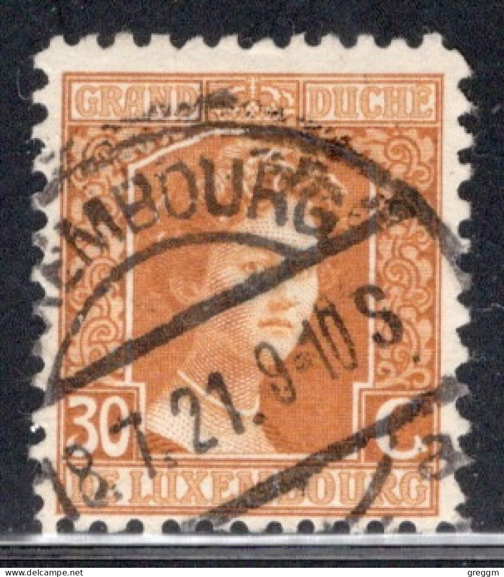 Luxembourg 1914 Single Grand Duchess Marie Adelaide In Fine Used - 1914-24 Marie-Adélaïde