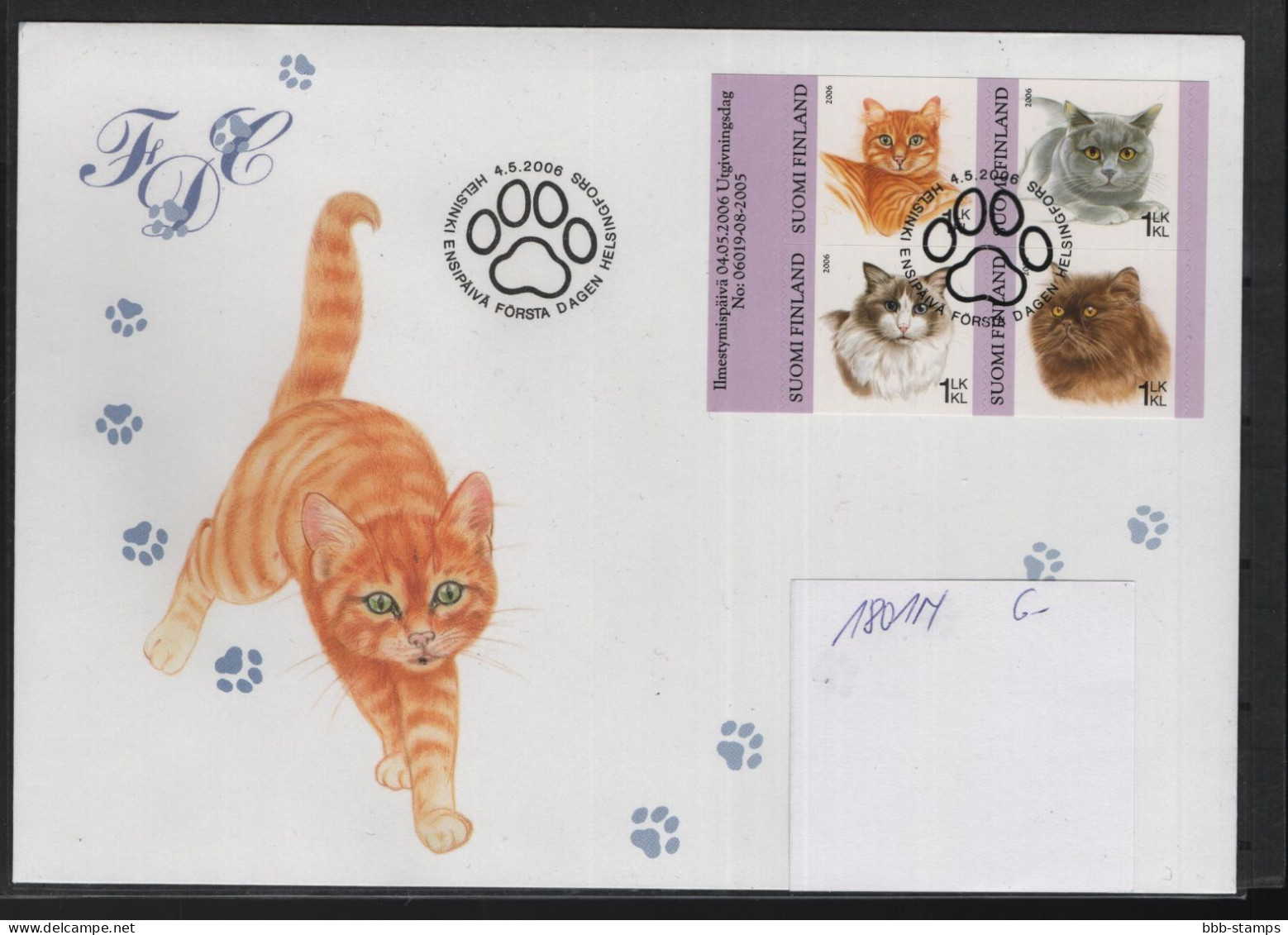 Finland Michel Cat.No. FDC 1801/1804 - FDC