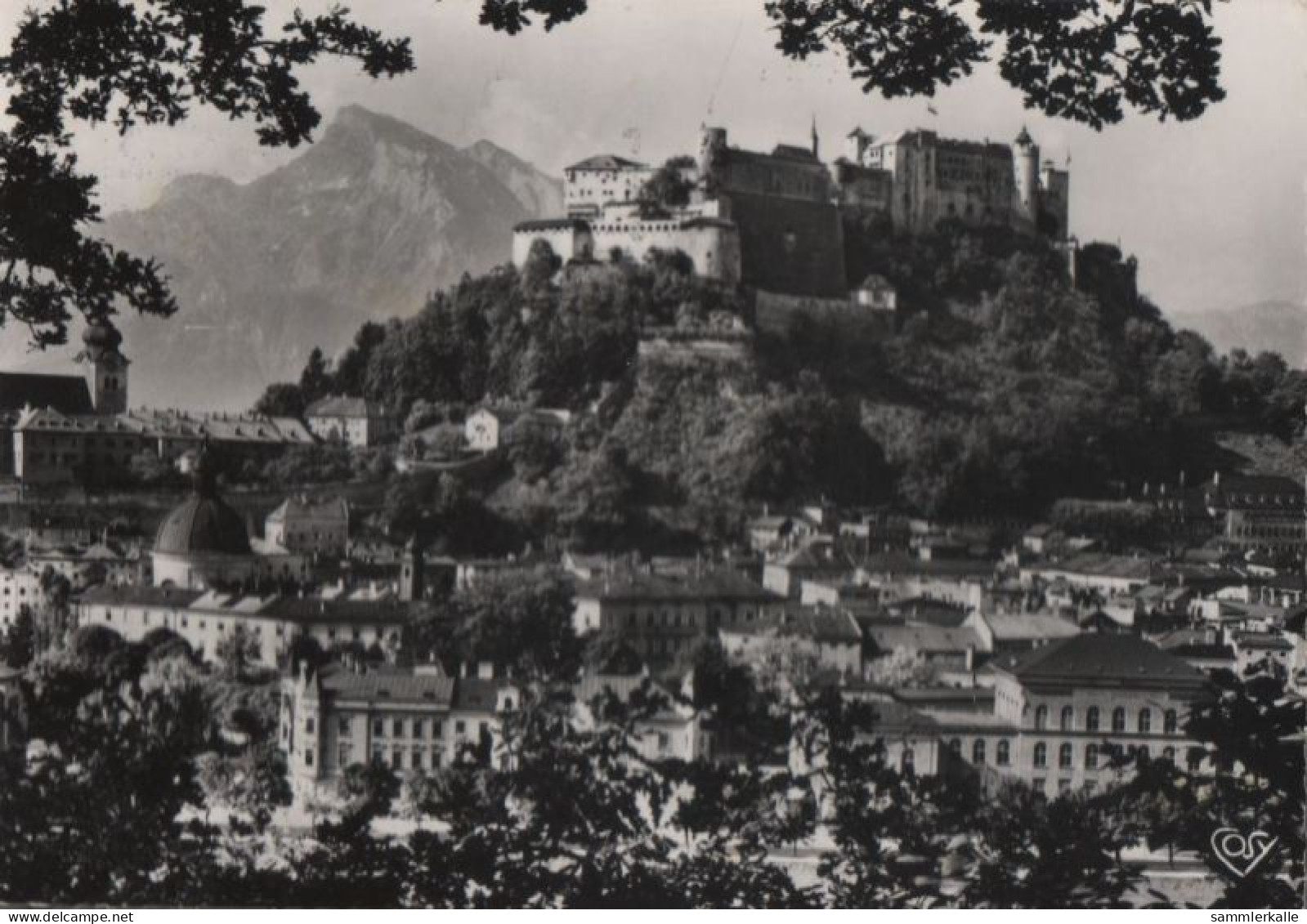 45698 - Österreich - Salzburg - Altstadt Mit Untersberg - Ca. 1965 - Salzburg Stadt