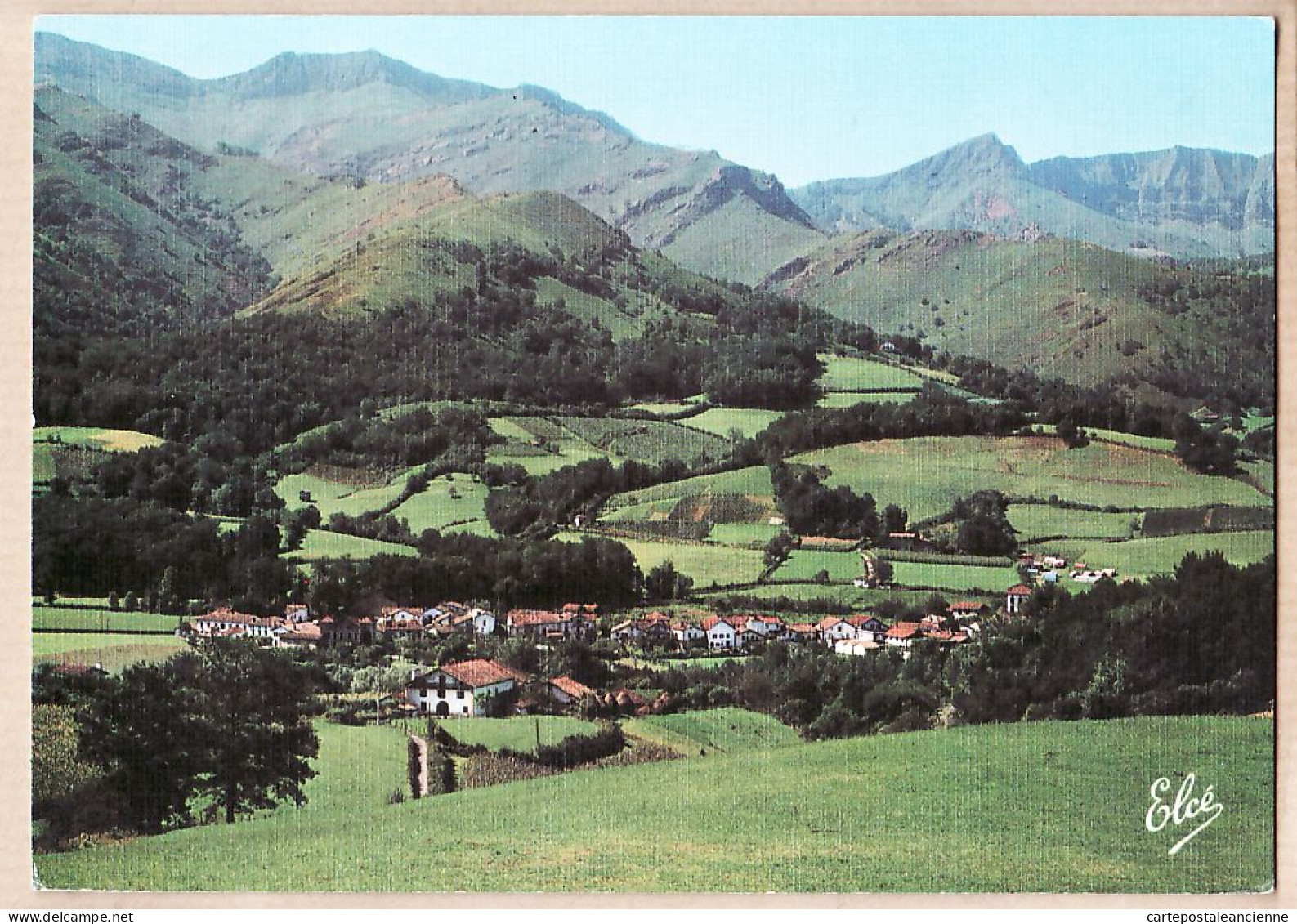 15364 ● Euskadi SAINT-ETIENNE-BAIGORRY St Pays Basque Quartier FRONTON Maison Enfants ORONOZIA 1970s ELCE N-3166 - Saint Etienne De Baigorry