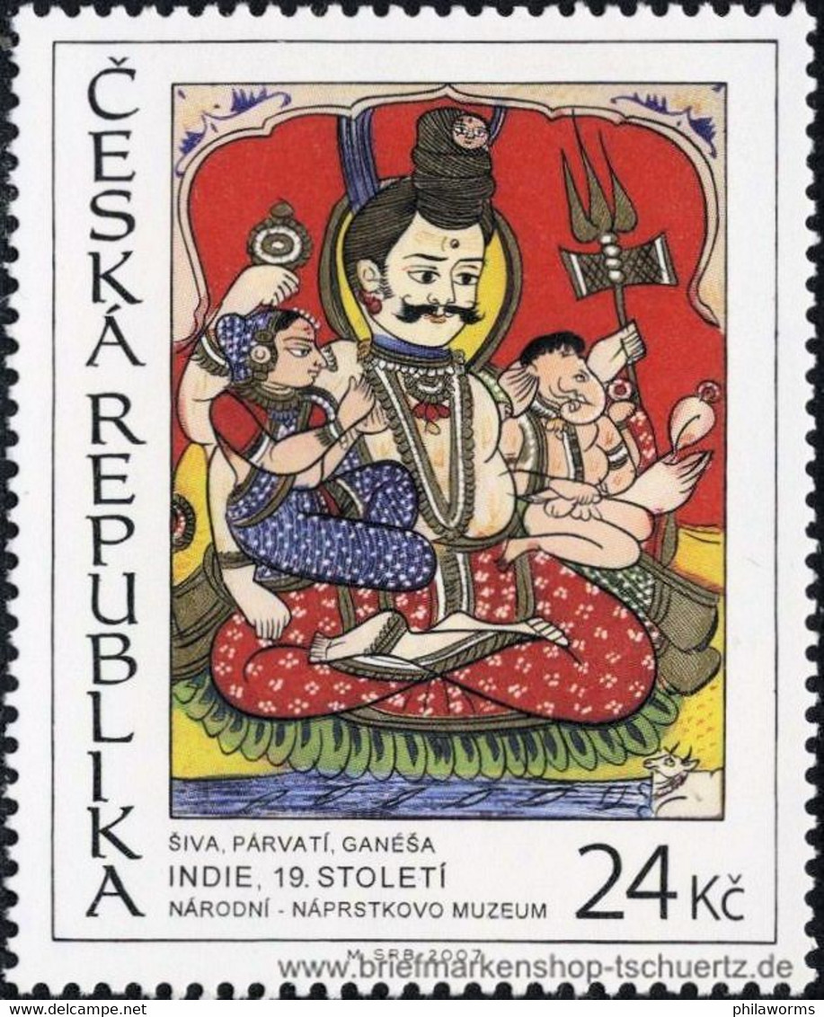 Tschechien 2007, Mi. 502-03 ** - Unused Stamps