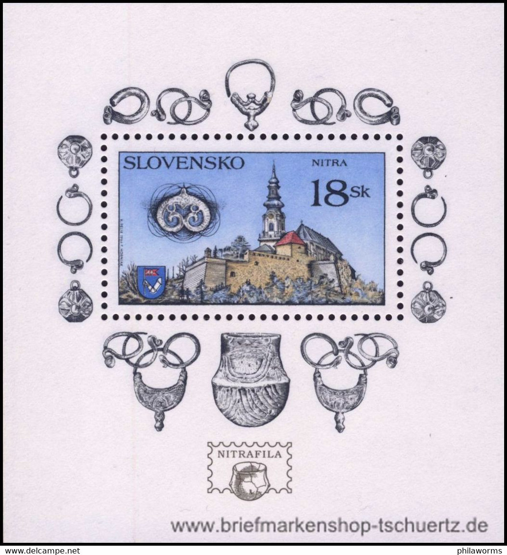 Slowakei 1998, Mi. Bl. 10 ** - Blocks & Sheetlets