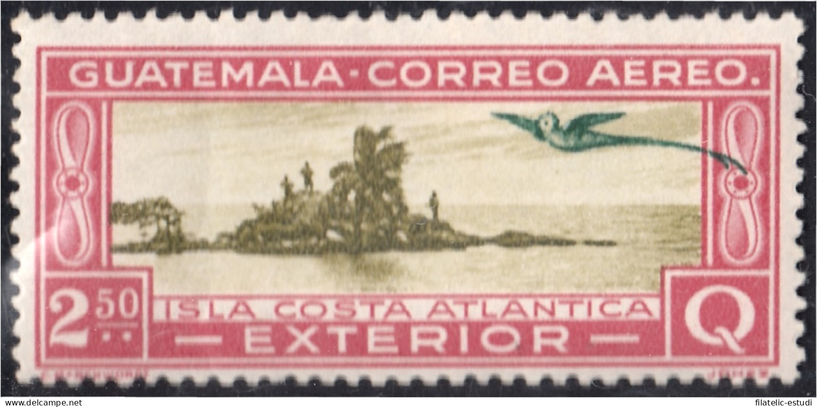 Guatemala A- 52 1935/36 Isla Costa Atlántica MH - Guatemala