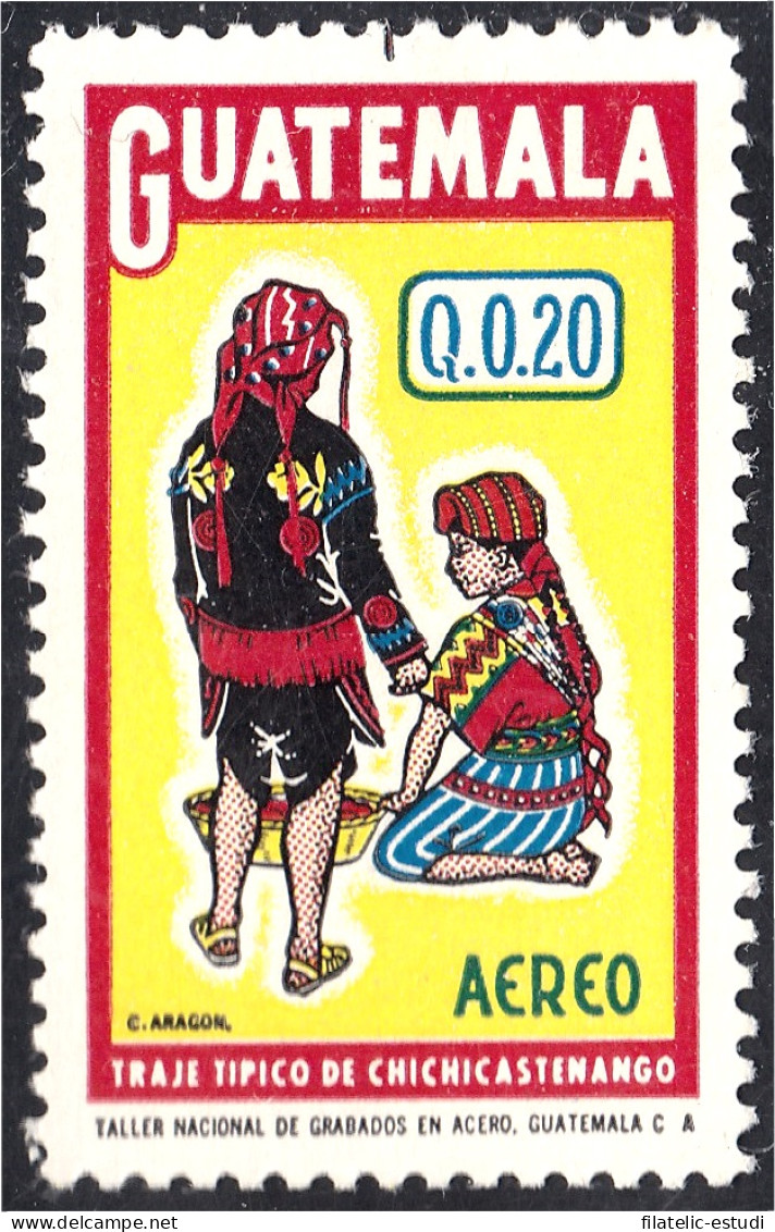 Guatemala A- 555 1974 Traje Típico Chichicastenango MNH - Guatemala