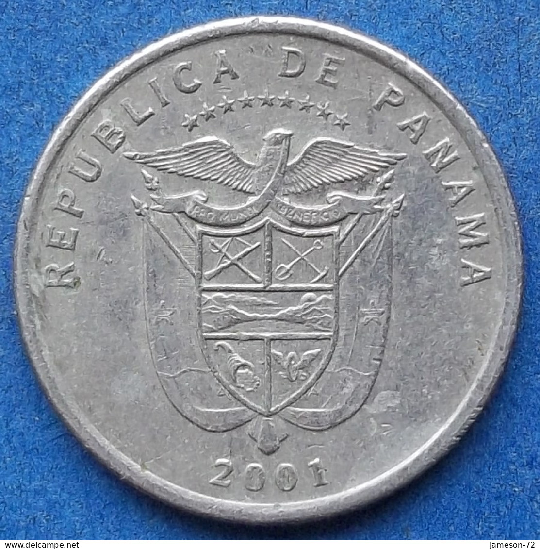 PANAMA - 1/10 Balboa 2001 KM# 127 Independent Since 1903 - Edelweiss Coins - Panamá