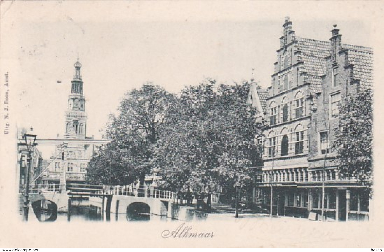 268820Alkmaar, Rond 1900 (zie Hoeken) - Alkmaar