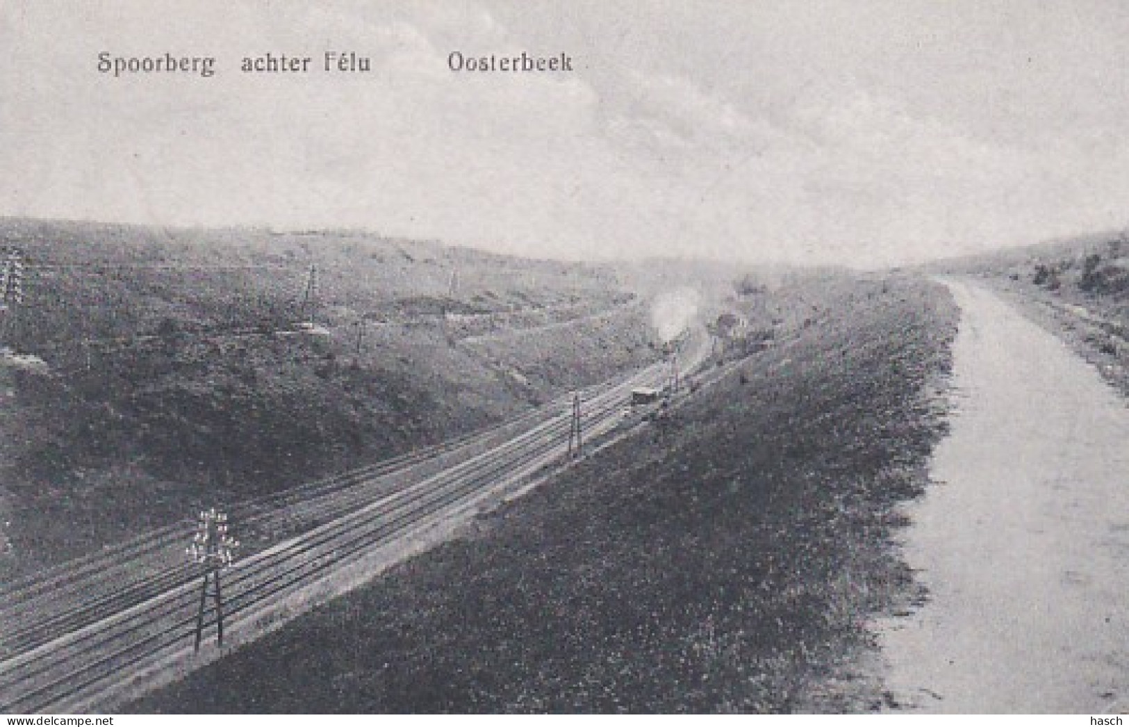 270362Oosterbeek, Spoorberg Achter Félu.(minuscule Vouwen In De Hoeken) - Oosterbeek