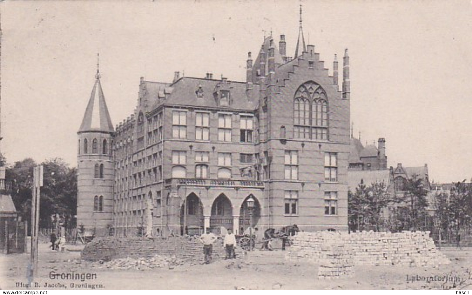 2703100Groningen, Laboratorium Rond 1900 - Groningen