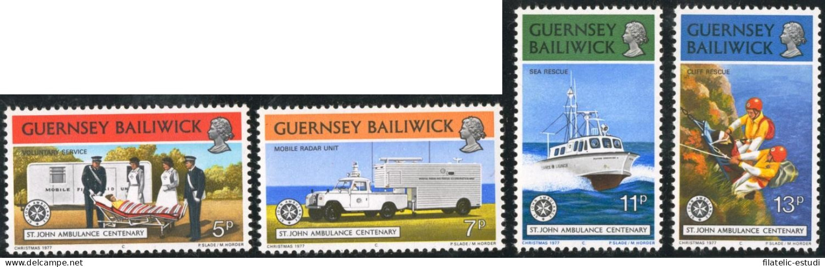 BA1/TRA2/S Guernesey  Nº 148/51  1977 100º Servicio De Ambulancias Saint-John  - Guernsey
