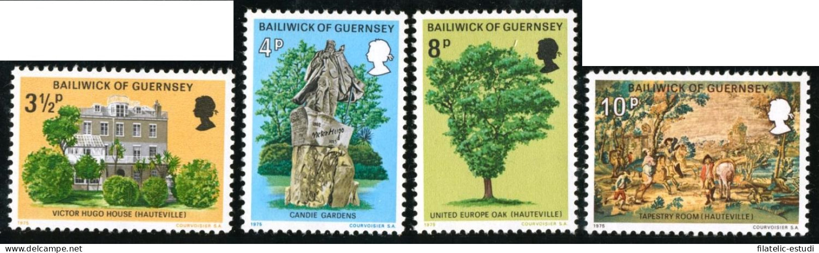 FL1/FAU3/S Guernesey  Nº 116/19  1975   MNH - Guernesey