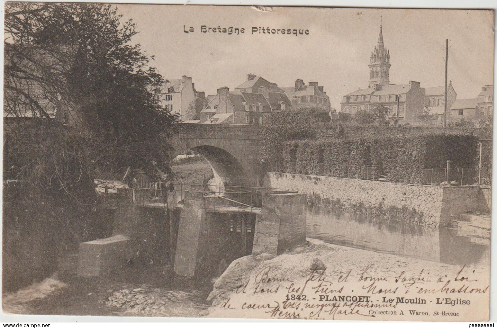 PLANCOET  LE MOULIN L EGLISE - Plancoët