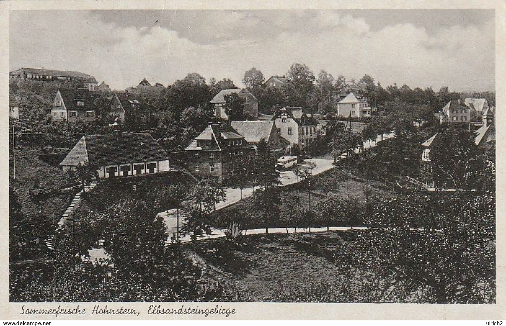 AK Sommerfrische Hohnstein - Elbsandsteingebirge - 1942 (67844) - Hohnstein (Sächs. Schweiz)