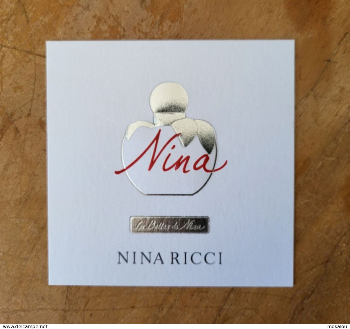 Carte Nina Ricci Nina - Modernes (à Partir De 1961)