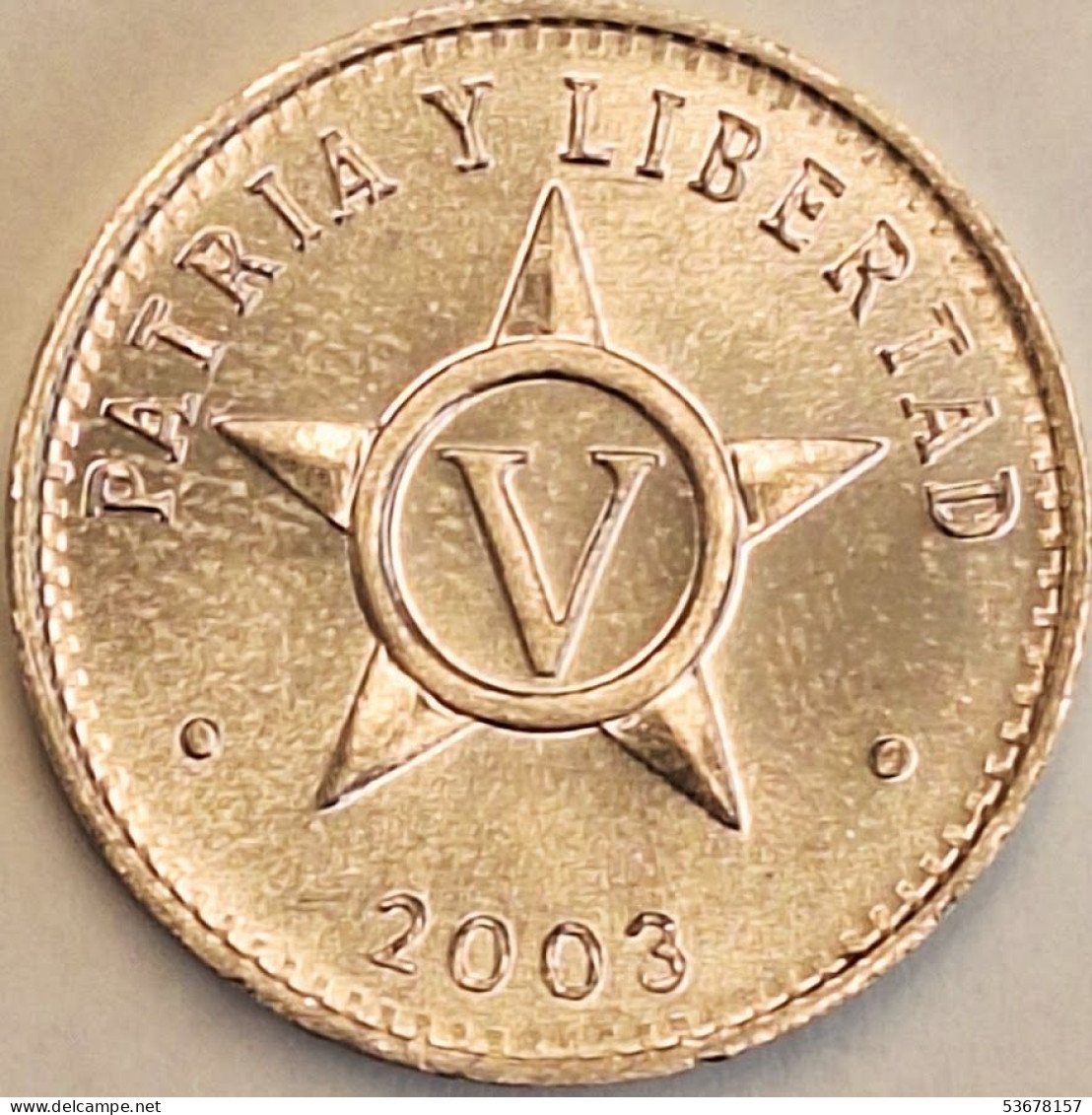 Cuba - 5 Centavos 2003, KM# 34 (#3576) - Kuba