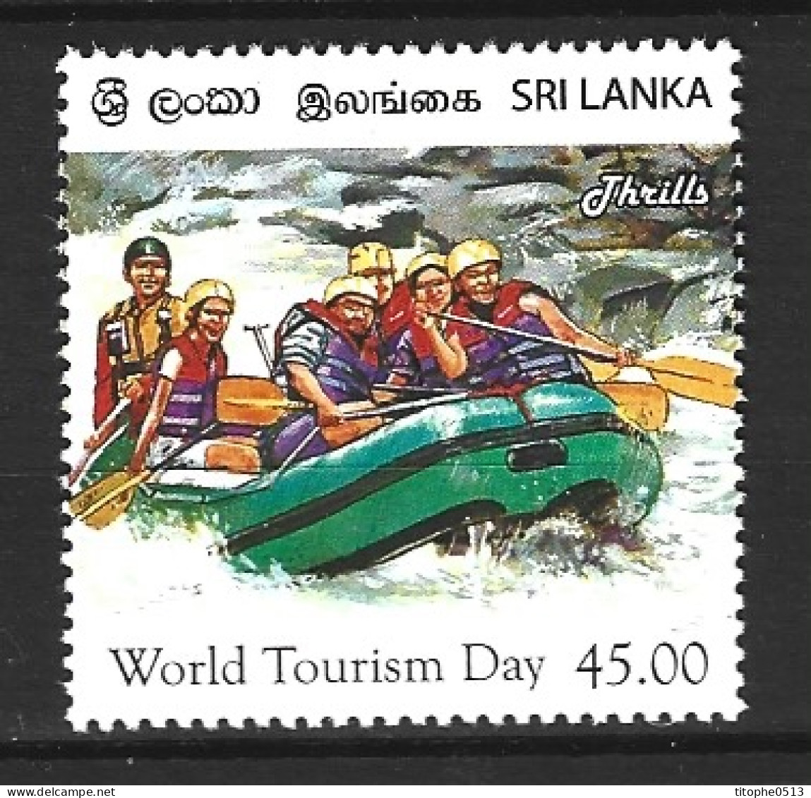 SRI LANKA. N°1811 De 2011. Rafting. - Rafting